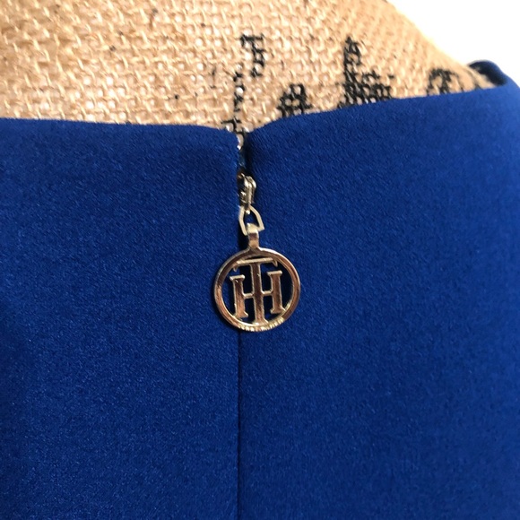NWT! Tommy Hilfiger Cobalt Blue Dress Size 14 - Picture 6 of 12